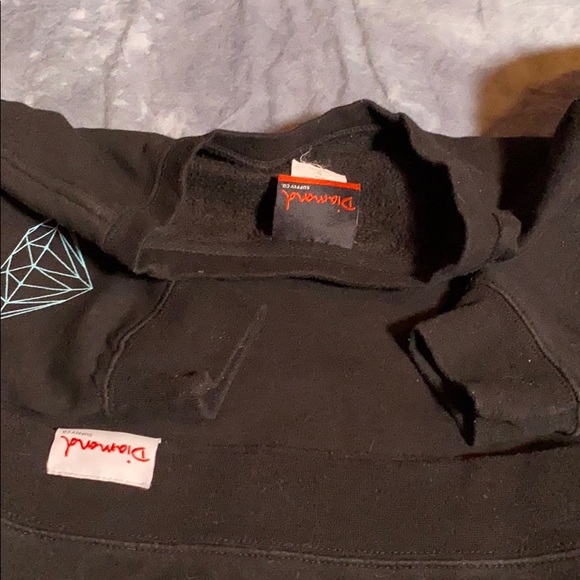 Diamond Supply Co. Pullover Graphic Distressed Sweatshirt, size S - Picture 15 of 16